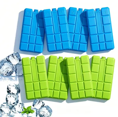 Immagine prodotto di Set di 8 ghiaccio-gel riutilizzabili, capacità 200 ml