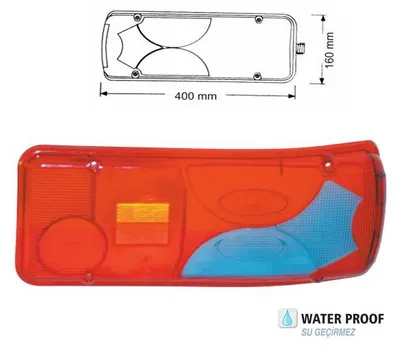 Productafbeelding van Remlichtlens, blauw, rechts, voor MAN YP-151-RH