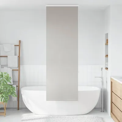 Immagine prodotto di Tenda a Rullo per Doccia Cassonetto 80x240 cm Larghezza Tessuto