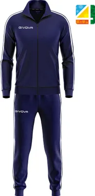 Produktbild von Givova Scuola S Trainingsanzug Blau S Herren Blau S