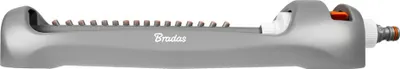 Image de Arroseur quadrangulaire Bradas WHITE LINE 16 buses gris/orange