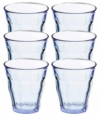 Produktbild von Duralex Trinkglaser - 6x - blau - 310 cm - Glas