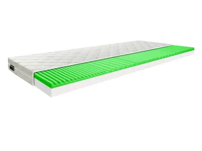 Obrázek produktu pro Kondela Oboustranná pěnová matrace Bravo 180x200 cm - bílá
