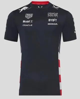 Productafbeelding van Dames T-shirt Red Bull Wmns Rbr Rp America Team T-shirt Marineblauw