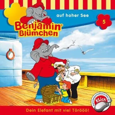 Produktbild von CD Benjamin Blümchen #5 auf hoher See