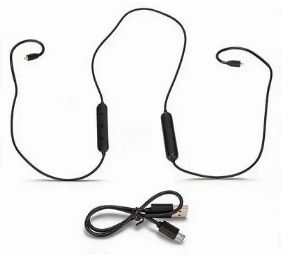 Produktbild von MMCX Wireless Kopfhörer Kabel - Bluetooth Adapter Kabel - Mit Mikrofon und Controller - ShopFlot