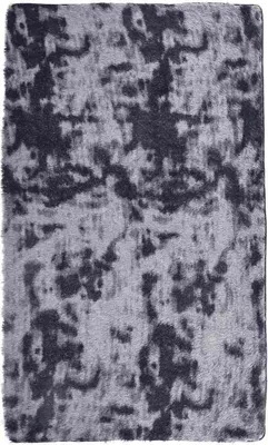 Image de vidaXL Tapis Shaggy à poils longs NAVARRA gris foncé 60x100 cm Polyester