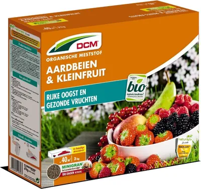 Produktbild von Dünger Erdbeeren & Kleinfrüchte 3 kg im Karton - Dcm
