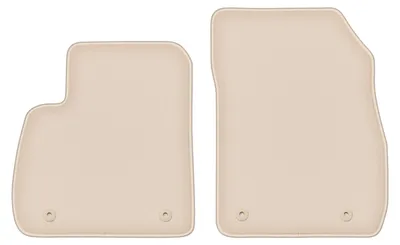 Produktbild von DURBAN Beige Velours-Fußmatten vorne für Opel Zafira C Minivan (2012-2018)