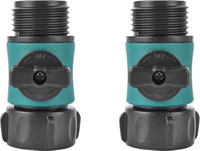 Produktbild von INF 2er-Pack Gewindehahnverbinder - Wasserdurchflussregelung