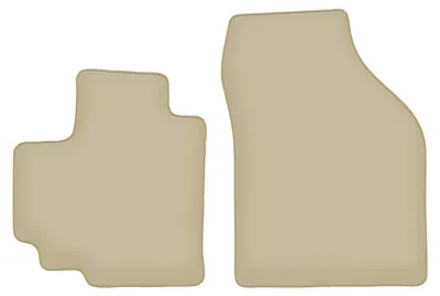 Image de Tapis de sol avant velours PREMIUM beige compatibles avec Suzuki Celerio (2014-, hatchback) – avec fixations – sur‑mesure