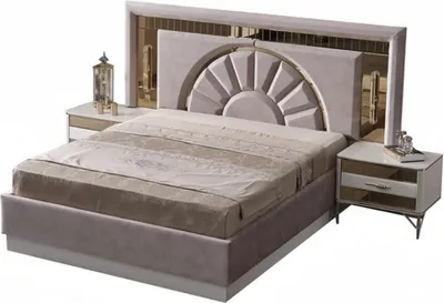 Immagine prodotto di Camera da letto completa 4 pezzi letto 2x comodini armadio