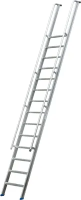 Produktbild von Profi Stufenleiter Mod. 222 mit 2 Handläufen  - Stufenanzahl: 14, Länge: 4,92 m