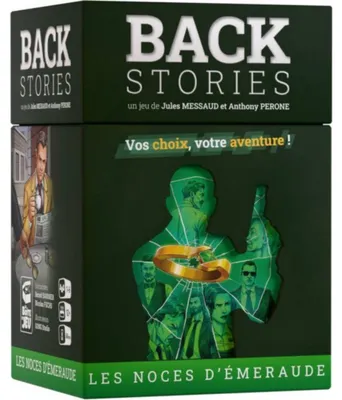 Immagine prodotto di Blackrock Games - BACKSTORIES: LES NOCES D'EMERAUDE, Gioco di carte, 12 anni e oltre, 60 minuti