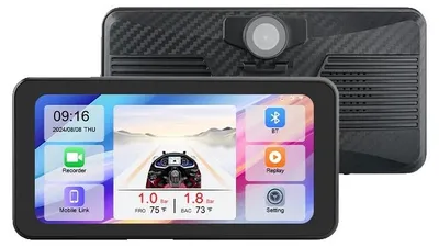 Obrázek produktu pro Autokamera, duální záznam v rozlišení 2K, vodotěsný displej, CA02-DVR-2K-1080P s duálními objektivy