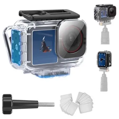 Zdjęcie produktu dla Obudowa wodoodporna do dji osmo action 5 pro 4 3 nurkowanie 50