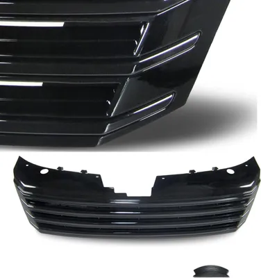 Obrázok produktu pre Mriežka chladiča športová mriežka predná mriežka klavírny lak čierna pre VW Passat B7