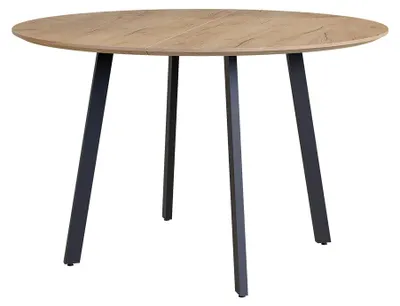 Produktbild von Esstisch Vicco Halvar Schwarz 120 x 120 cm, Model 58601