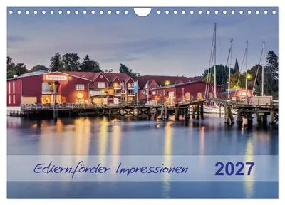 Produktbild von Eckernförder Impressionen (Wandkalender 2027 DIN A4 quer), CALVENDO Monatskalender