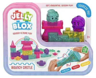 Image de Jelly Blox - Château de bulles - 18 pièces.