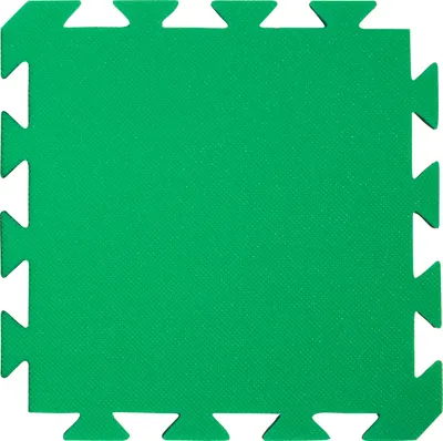 Image de YATE Tapis en mousse vert clair/noir 29x29x1,2 cm
