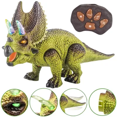 Produktbild von Woopie Ferngesteuerter RC-Dinosaurierroboter Triceratops