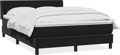 Productafbeelding van vidaXL Boxspringbed met matras, zwart, 160x210 cm, fluweel