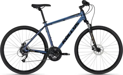 Immagine prodotto di Bici da cross e da fitness CLIFF 90 in blu tempesta