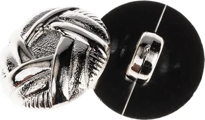 Immagine prodotto di Bottone - set di 6 - diametro 15 mm - argento