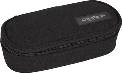 Zdjęcie produktu dla Piórnik owalny Coolpack Campus Snow Black