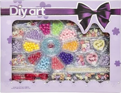 Immagine prodotto di Set di perline "Diy art girls", 4 pezzi
