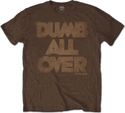 Produktbild von Frank Zappa Dumb All Over Brown L T-Shirt