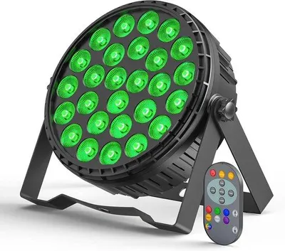 Productafbeelding van 216W LED Par Spotlight - RGBW DMX Discolicht voor Feesten en Evenementen