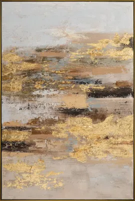 Produktbild von ArtUniverse Leinwandbild Goldene Inspiration 82,5 x 122,5 cm