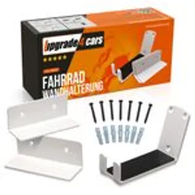 Produktbild von Fahrrad Wandhalterung Horizontal Rad Wandhalter Fahrradhalterung Wohnung Schwarz