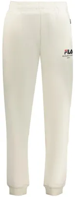 Produktbild von Herren Jogginghose aus Baumwolle – Regular Fit, elastisch, weiß