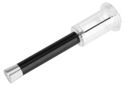 Weinluftdruckpumpe Flaschenöffner, Korkenentferner, Schwarz