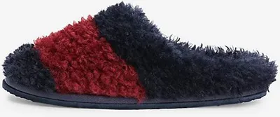 Produktbild von TOMMY HILFIGER Damen-Hausschuh, warmer und weicher Winter-Hausschuh, Artikel FW0FW06577. Hausschuh aus Sherpa, 35/36 EUR 35/36 - UK 3,5 - USA 6 - CM 23, Poliestere 100%