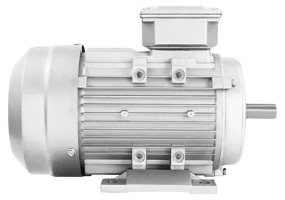 Obrázek produktu pro Třífázový elektromotor, výkon 1,1 kW, otáčky 1405 ot/min, napětí 380 V, hlučnost 70 dB, účinnost 81 %