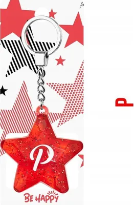 Obrázek produktu pro Přívěsek na klíče Hvězdička P – Be-Happy Gifts