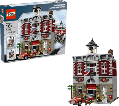 Produktbild von Lego Fire Brigade Hard to Find Items, 25 cm, 35 cm, 16 Jahr(e), 2231 Stück, Multi