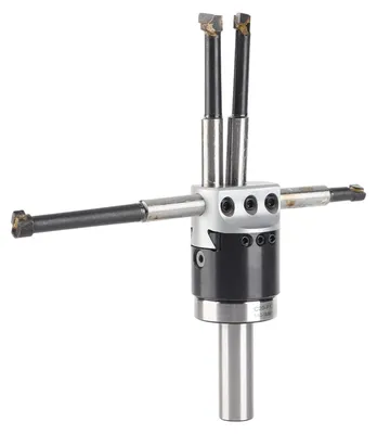 Produktbild von Kotterkopset - Boormessenset - 9 Stk - Für CNC-Freesmaschinen - 12MM