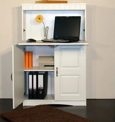 Produktbild von Sekretär Landhausstil weiß mdf - (345)