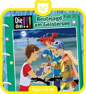 Produktbild von tigercard - Die drei !!! - Folge 20: Beutejagd am Geistersee, Hörbuch