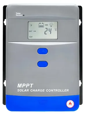 MPPT-Solarladeregler 60A 12V/24V LCD-Display