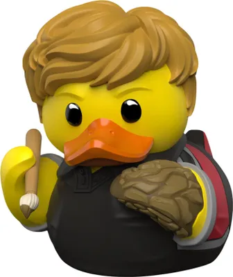 Produktbild von Hunger Games - "TUBBZ" Gummiente, Peeta Mellark CD1022 (Einheitsgröße) (Gelb/Schwarz)