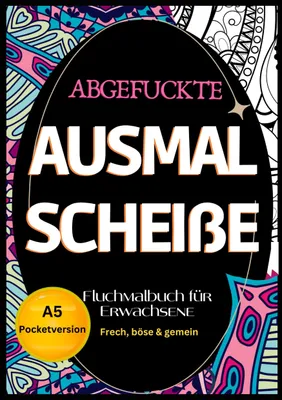 Produktbild von Fluchmalbuch für Erwachsene A5 Pocketversion