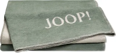 Produktbild von JOOP! Plaid  Uni Doubleface Farbe Jade-Silber Größe 150 x 200