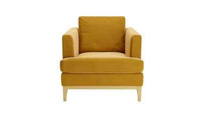 Produktbild von SLF24 - Sessel Scarlett - Senf - Velluto 8