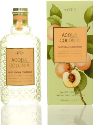 Zdjęcie produktu dla 4711 Acqua Colonia White Peach & Coriander woda kolońska unisex 170 ml